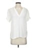 J.Crew 100% Viscose White Short Sleeve Blouse Size XS - photo 1