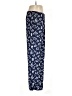 Lands' End 100% Polyester Floral Blue Casual Pants Size M (petite) - photo 4
