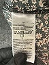 Gap 100% Rayon Animal Print Black Long Sleeve Blouse Size M - photo 8