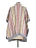 CAbi Gray Silver Poncho Size XS - photo 2