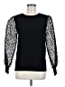 Sioni Animal Print Black Pullover Sweater Size M - photo 1
