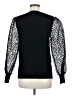 Sioni Animal Print Black Pullover Sweater Size M - photo 2