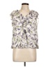 Ember 100% Polyester Purple Sleeveless Blouse Size L - photo 1