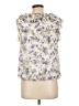 Ember 100% Polyester Purple Sleeveless Blouse Size L - photo 2