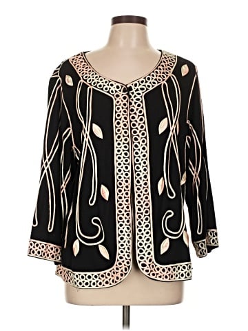 Lauren Michelle Long Sleeve Blouse (view 1)
