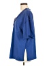 Shein Blue Short Sleeve Blouse Size 8 - 10 - photo 5