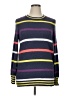 Terra & Sky Stripes Purple Pullover Sweater Size 0X - photo 1
