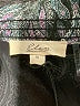 Elan 100% Polyester Paisley Gray Cocktail Dress Size S - photo 7