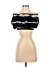 Beach by Exist 100% Rayon Black Short Sleeve Top Size S - photo 1