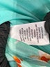 Sandra Darren 100% Polyester Print Teal Cocktail Dress Size 4 - photo 8