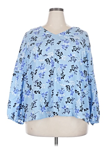 Lane Bryant 3/4 Sleeve Blouse (view 1)