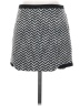 1.State Chevron-herringbone Black Casual Skirt Size 2 - photo 1