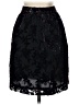 Ann Taylor LOFT Floral Black Formal Skirt Size S - photo 2