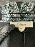 Elan 100% Polyester Paisley Gray Cocktail Dress Size M - photo 6