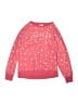 WES AND WILLY Stars Pink Pullover Sweater Size 14 - photo 1