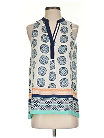 Vanessa Virginia Sleeveless Silk Top (view 1)