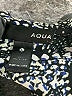 Aqua Paisley Black Cocktail Dress Size L - photo 7