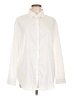 Unbranded 100% Polyester Solid Ivory Long Sleeve Blouse Size L - photo 1