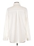 Unbranded 100% Polyester Solid Ivory Long Sleeve Blouse Size L - photo 2