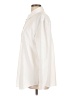 Unbranded 100% Polyester Solid Ivory Long Sleeve Blouse Size L - photo 5