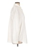 Unbranded 100% Polyester Solid Ivory Long Sleeve Blouse Size L - photo 4