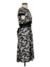 BCBGMAXAZRIA Houndstooth Gray Cocktail Dress Size S - photo 4