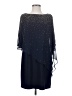 Xscape Stars Blue Cocktail Dress Size 4 - photo 1