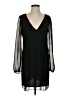 BCBGeneration 100% Polyester Solid Black Cocktail Dress Size S - photo 1