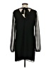 BCBGeneration 100% Polyester Solid Black Cocktail Dress Size S - photo 2