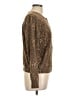 Vince Camuto Animal Print Brown Pullover Sweater Size L - photo 4