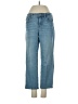 Nine West Chevron-herringbone Blue Jeans Size 4 - photo 1
