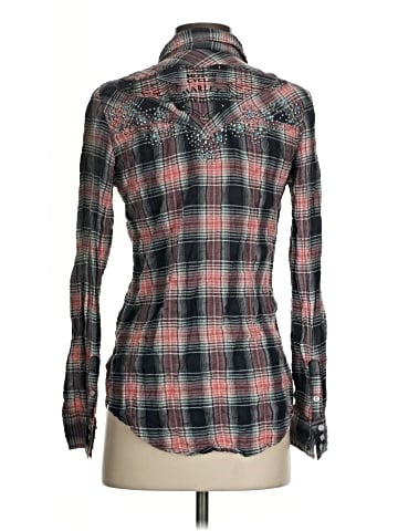 Harley Davidson Long Sleeve Button-Down Shirt (view 2)