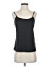 I.C. By Connie K 100% Polyester Black Tank Top Size S - photo 1