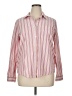 Blair 100% Cotton Stripes Pink Long Sleeve Button-Down Shirt Size XL - photo 1