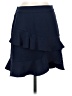 Skies Are Blue 100% Polyester Solid Blue Formal Skirt Size S - photo 1