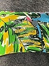 Becca Tropical Blue Yellow Tank Top Size M - photo 8