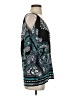 Hale Bob 100% Polyester Teal Sleeveless Blouse Size XS - photo 4