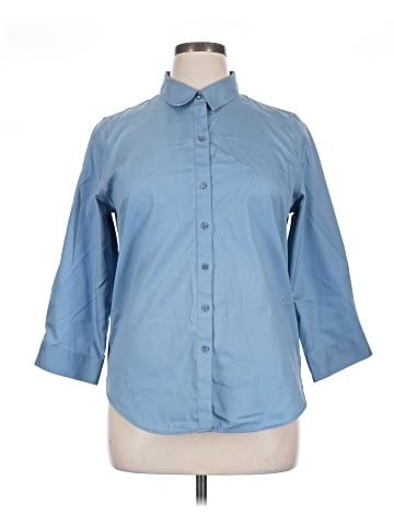 Coldwater Creek 3/4 Sleeve Button-Down Shirt (view 1)