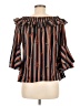 Miss Me Black 3/4 Sleeve Blouse Size M - photo 2