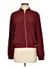 Likely 100% Polyester Solid Red Burgundy Track Jacket Size S - photo 1