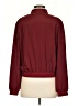 Likely 100% Polyester Solid Red Burgundy Track Jacket Size S - photo 2