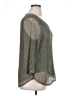 Chico's Green 3/4 Sleeve Blouse Size XL (3) - photo 4