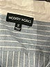 Modern Works Stripes Gray Long Sleeve Button-Down Shirt Size S - photo 6