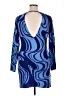 ASOS Design Graphic Blue Casual Dress Size 14 - photo 2
