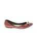 Neiman Marcus Brown Orange Flats Size 8 1/2 - photo 1