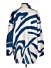 Unbranded Print Blue Long Sleeve Blouse Size S - photo 2