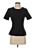 Unbranded Black Short Sleeve Top Size 4 (estimated) - photo 1