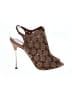 Nicholas Kirkwood Brown Tan Heels Size EU 38 1/2 - photo 1