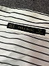 Zara Basic Stripes Silver Long Sleeve Button-Down Shirt Size M - photo 7