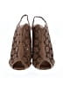 Nicholas Kirkwood Brown Tan Heels Size EU 38 1/2 - photo 2